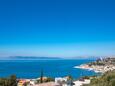 Podgora, Balcon - vue dans l’hébergement en type house, animaux acceptés et WiFi.