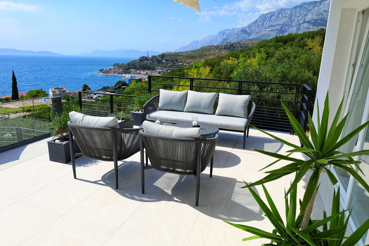 K-23904 - Privat boende - Familjehus med pool Podgora, Makarska