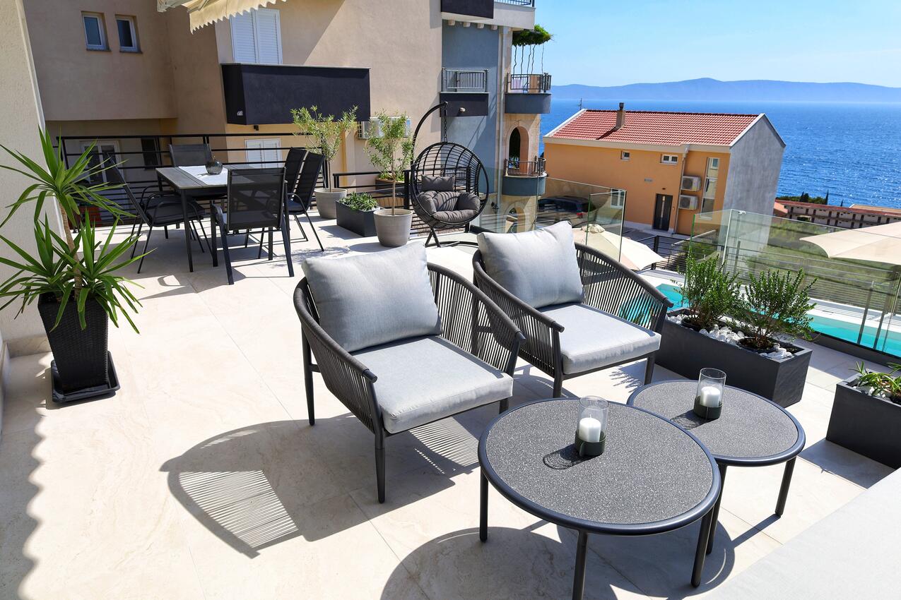 K-23904 - Privat boende - Familjehus med pool Podgora, Makarska
