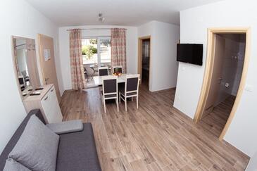 Biograd na Moru, Гостиная в размещении типа apartment, доступный кондиционер и WiFi.