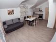 Biograd na Moru, Obývací pokoj v ubytování typu apartment, WiFi.