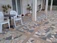 Podgora, Shared terrace in the apartment, with a sea view and WiFi.