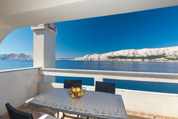 One bedroom apartment Baška, Krk (A-23918-b(
