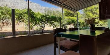 Apartmanok parkolóhellyel Zivogosce - Blato, Makarska - 23922