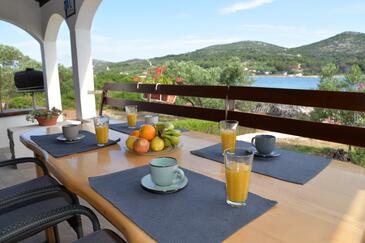 Halászkunyhó nyaraláshoz a tenger mellett Öböl Žižanj, Pasman - 23925