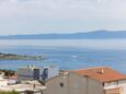 Makarska, Balcon 1 - vue dans l’hébergement en type apartment, WiFi.