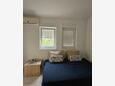 Novalja, Living room in the apartment, air condition available, (pet friendly) and WiFi.
