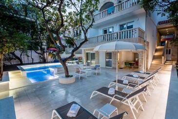 Makarska, Makarska, Obiekt 23966 - Apartamenty ze żwirową plażą.