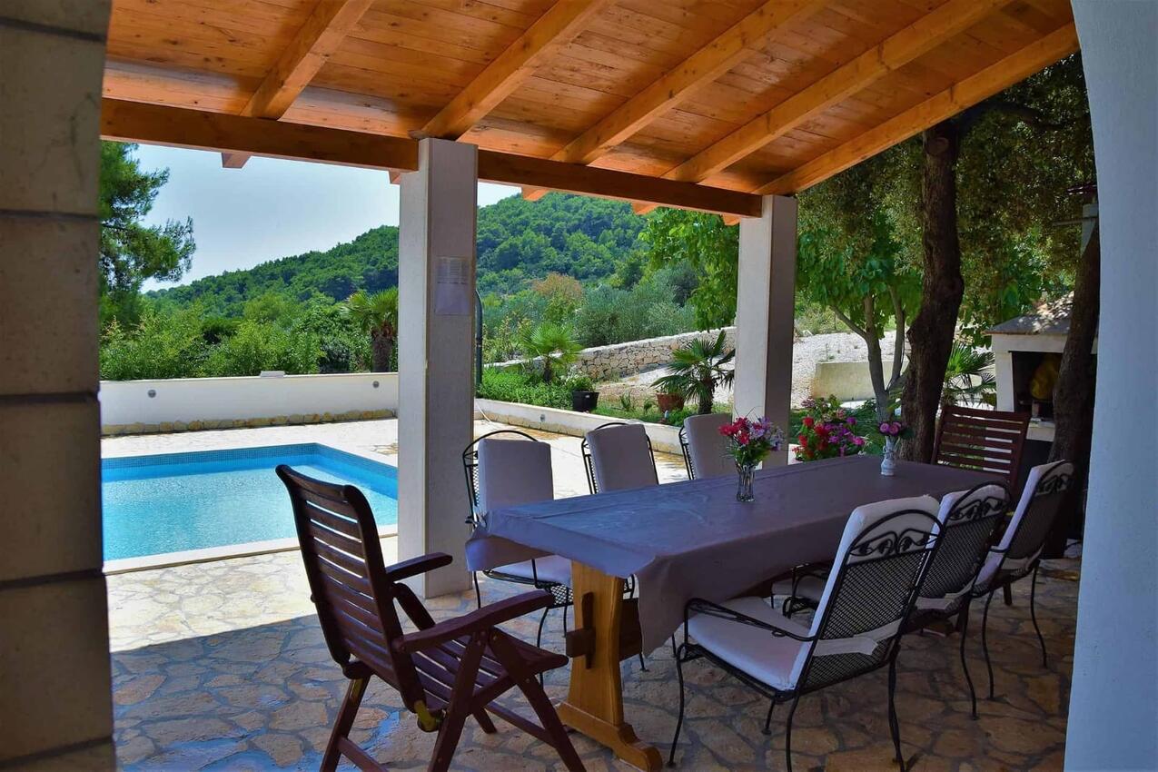 Casa con piscina per famiglia Selca, Brazza - Brač - 23995