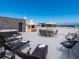 Nin, Terrasse dans l’hébergement en type apartment, avec la vue sur la mer et WiFi.