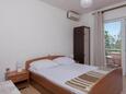 Orebić, Dormitor în unitate de cazare tip studio-apartment, aer condiționat disponibil şi WiFi.