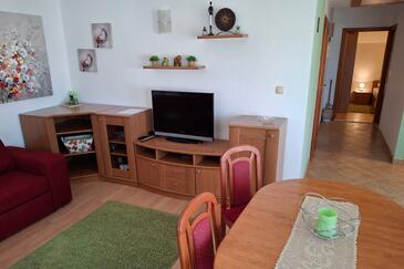 Sveti Filip i Jakov, Гостиная в размещении типа apartment, доступный кондиционер и WiFi.