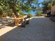 Skrivena Luka, Terrasse dans l’hébergement en type house, animaux acceptés et WiFi.