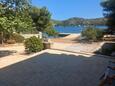 Skrivena Luka, Terrasse - vue dans l’hébergement en type house, animaux acceptés et WiFi.