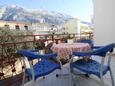 Makarska, Balkon 2 u smještaju tipa apartment, kućni ljubimci dozvoljeni i WiFi.