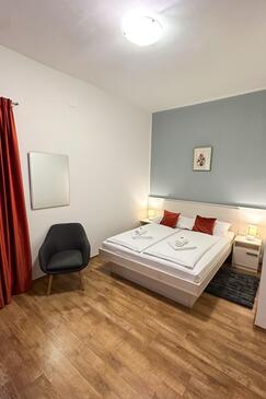 Zagreb, Camera da letto   nell'alloggi del tipo room, condizionatore disponibile e WiFi.