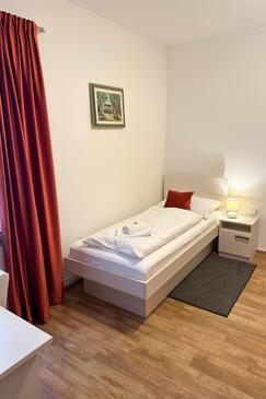 Zagreb, Спальня в розміщенні типу room, доступний кондиціонер і WiFi.