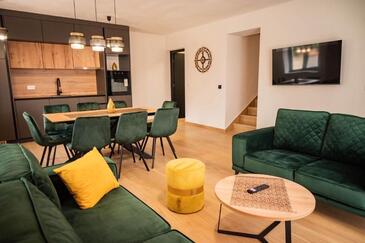 Finida, Sala de estar en alojamiento de tipo apartment, aire acondicionado disponible y WiFi.