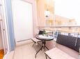 Zadar, Balkon v ubytování typu apartment, s výhledem na moře a WiFi.