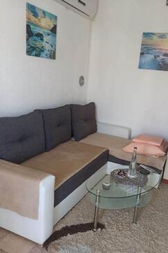 Kaštel Štafilić, Dnevna soba v nastanitvi vrste apartment, dostopna klima in WiFi.