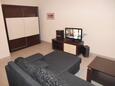 Biograd na Moru, Dnevna soba v nastanitvi vrste apartment, dostopna klima, Hišni ljubljenčki dovoljeni in WiFi.
