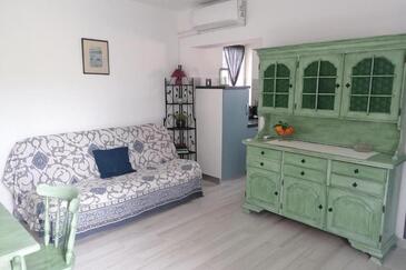 Mali Lošinj, Stue i overnattingstype apartment, klimaanlegg tilgjengelig, kjæledyr tillatt jeg WiFi.