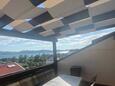Biograd na Moru, Terraza - vistas en alojamiento de tipo apartment, WiFi.