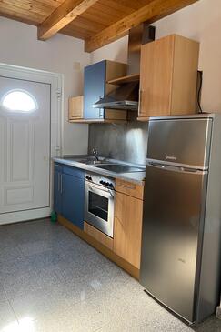 Pribinja, Kjøkken i overnattingstype studio-apartment, kjæledyr tillatt jeg WiFi.