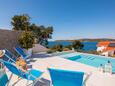 Šparadići, Šibenik, Двор 24200 - Дом для отдыха вблизи моря.