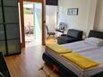 Krapinske Toplice, Camera di soggiorno nell'alloggi del tipo studio-apartment, condizionatore disponibile e WiFi.
