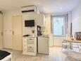 Rovinj, Kuhinja v nastanitvi vrste studio-apartment, Hišni ljubljenčki dovoljeni in WiFi.