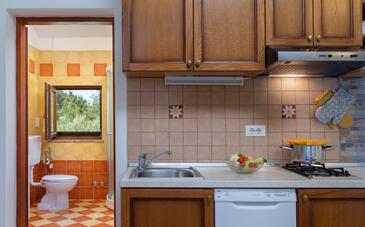 Rovinj, Kuchyně v ubytování typu studio-apartment, WiFi.