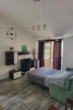Nin, Sala de estar en alojamiento de tipo apartment, WiFi.