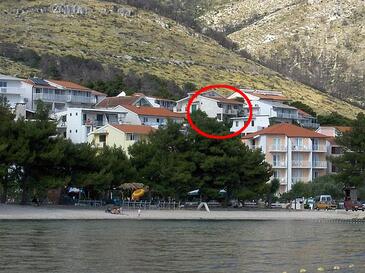 Živogošće - Blato, Makarska, Alloggio 24290 - Appartamenti affitto vicino al mare con la spiaggia ghiaiosa.