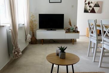 Poreč, Camera de zi în unitate de cazare tip apartment, aer condiționat disponibil şi WiFi.