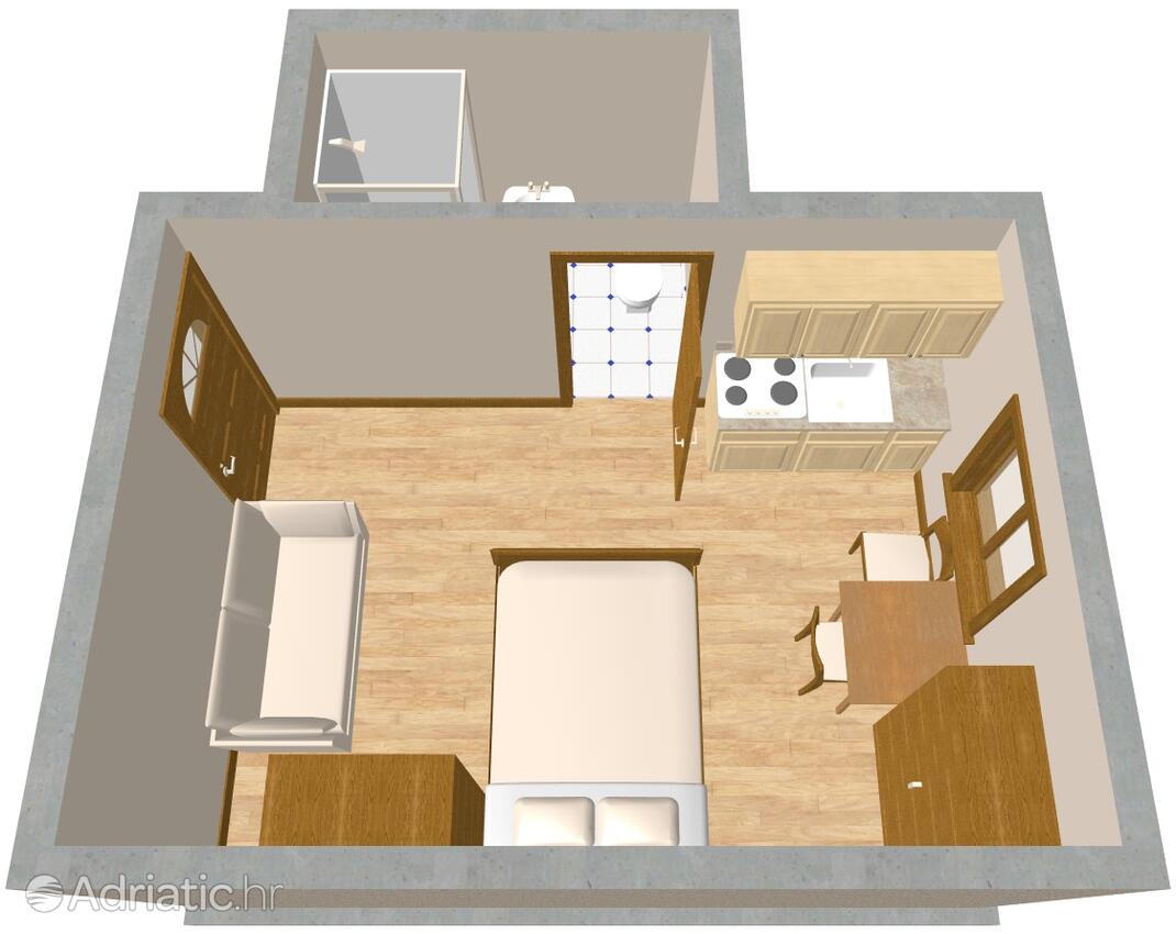 AS-2431-a - Alloggi privati - Appartamenti e camere accanto al mare Comisa - Komiža, Lissa - Vis