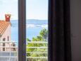 Lokva Rogoznica, Balkon v nastanitvi vrste apartment, s pogledom na morje in WiFi.