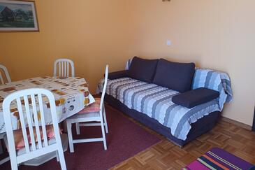 Žman, Obývací pokoj v ubytování typu apartment, WiFi.