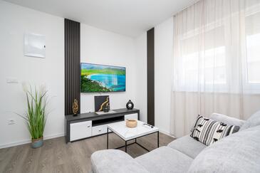 Vir - Lozice, Living room in the apartment, WiFi.