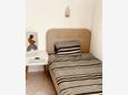 Vidalići, Спальня 2 в размещении типа studio-apartment, WiFi.