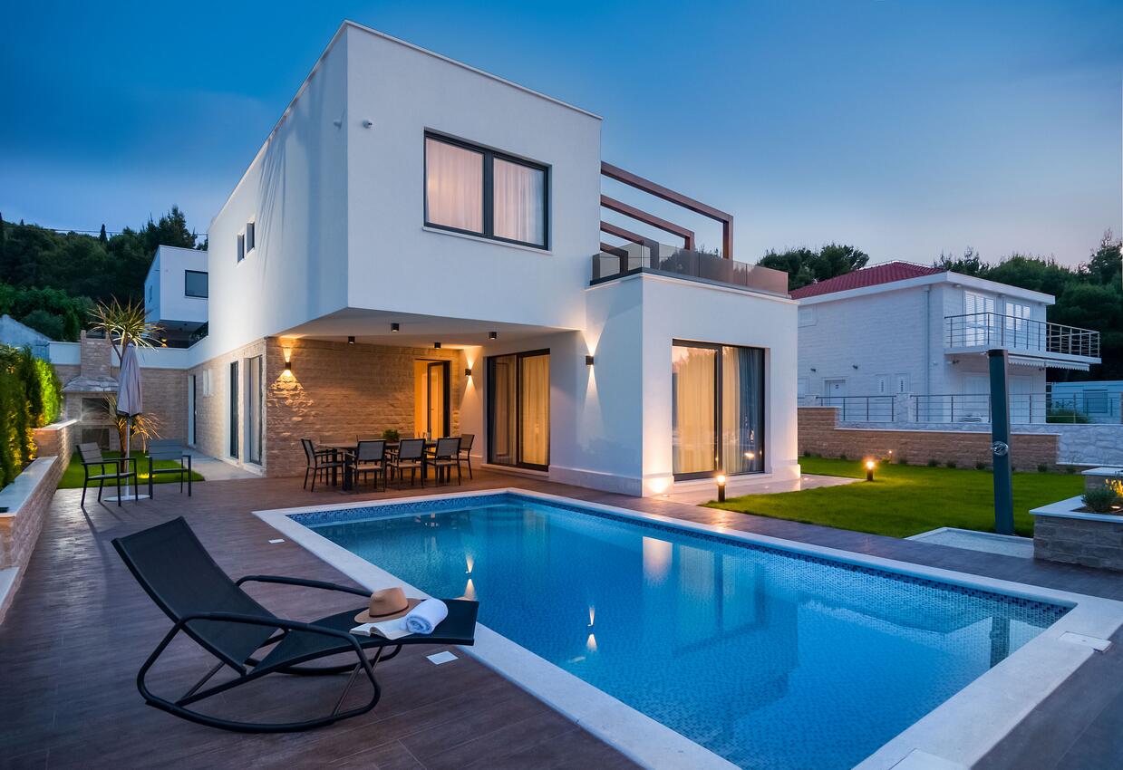 Villa di lusso accanto al mare con piscina Okrug Gornji, Bua - Čiovo - 24340