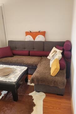 Sukošan, Camera di soggiorno nell'alloggi del tipo apartment, condizionatore disponibile e WiFi.