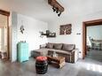 Šandrovac, Living room in the apartment, air condition available, (pet friendly) and WiFi.