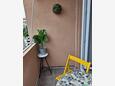 Biograd na Moru, Balkon v ubytování typu apartment, domácí mazlíčci povoleni a WiFi.
