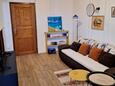 Biograd na Moru, Obývací pokoj v ubytování typu apartment, s klimatizací, domácí mazlíčci povoleni a WiFi.