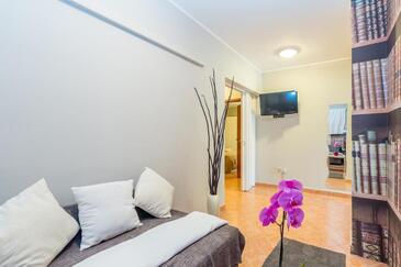 Omišalj, Camera di soggiorno nell'alloggi del tipo apartment, WiFi.