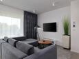 Poreč, Wohnzimmer in folgender Unterkunftsart apartment, Klimaanlage vorhanden und WiFi.