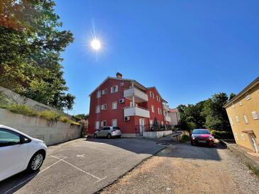 Čižići, Krk, Hébergement 24374 - Appartement à proximité de la mer avec une plage de galets.