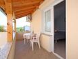 Nin, Balkon in folgender Unterkunftsart studio-apartment, WiFi.