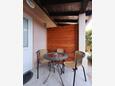Nin, Terrace in the studio-apartment, WiFi.